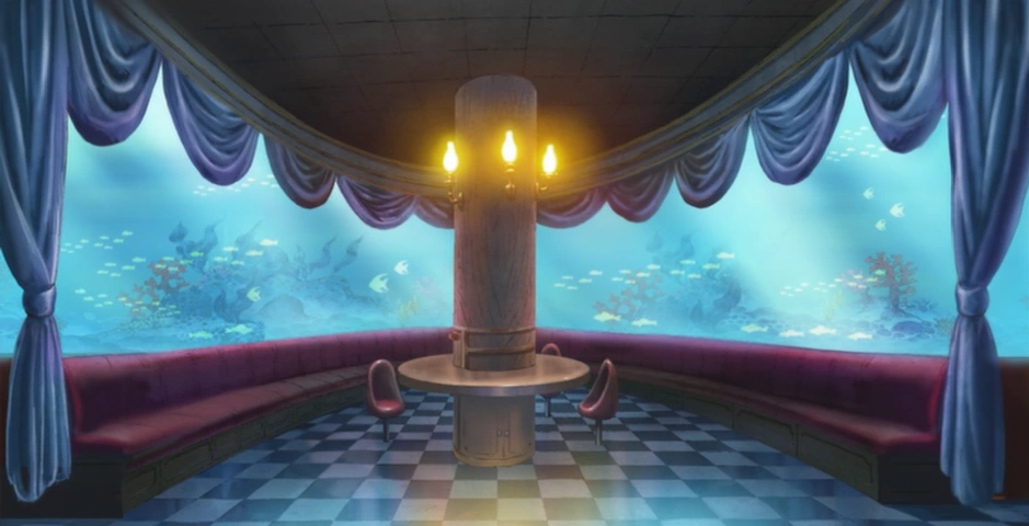 The aquarium bar